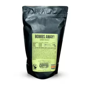 Rose Rock Bombs Away! Coffee