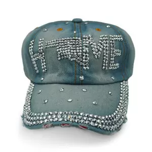 Bling Hat - Light  Denim