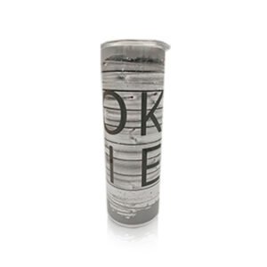 Tumbler - Gray OKIE Flowers