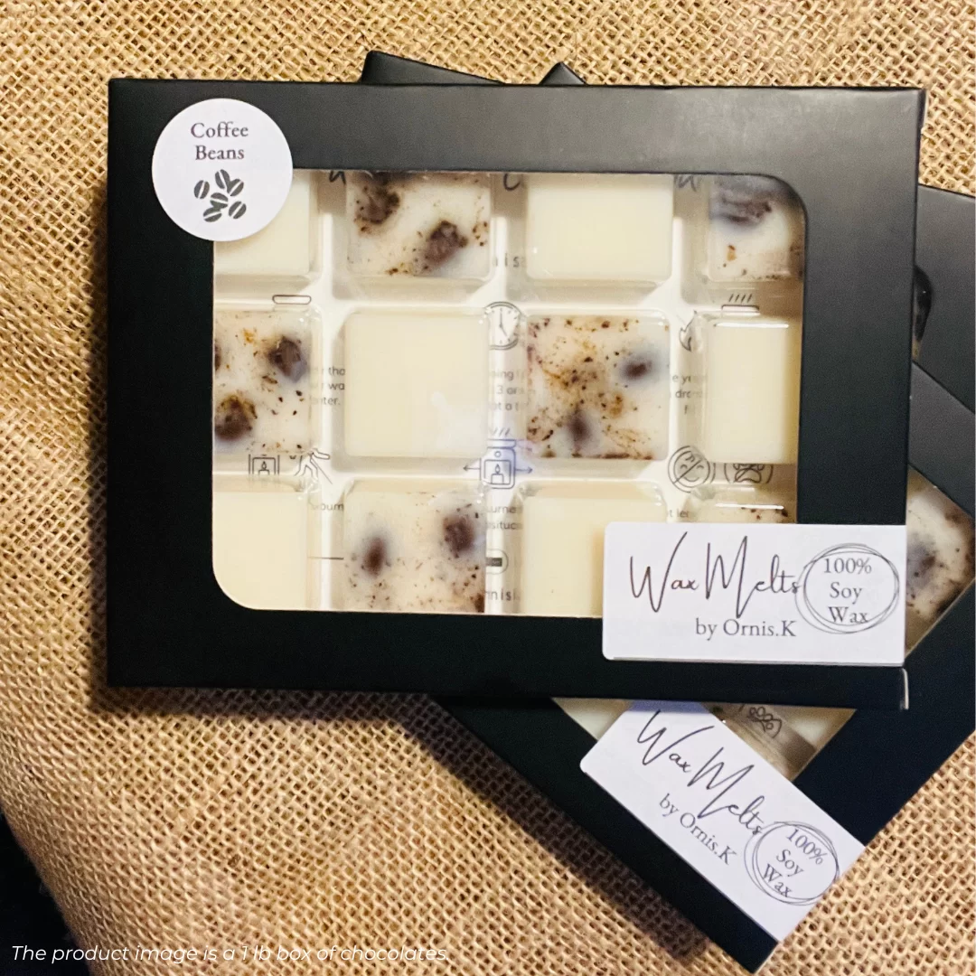 Made in Oklahoma Product - Coffee Bean Wax Melts Oklahoma made wax, best wax in oklahoma, sapmle oklahoma, preoduct in oklahoma