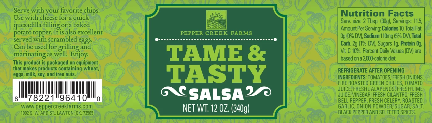 Made in Oklahoma – Salsa Tame and Tasty Salsa, salsa, oklahoma food, oklahoma salsa