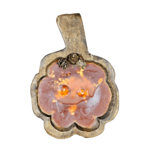 Pumpkin Caramel Crunch Wood Bowl Candle