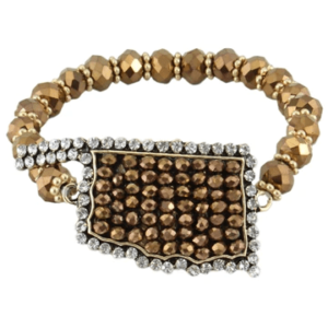 Glitter Oklahoma Bracelet - Bronze