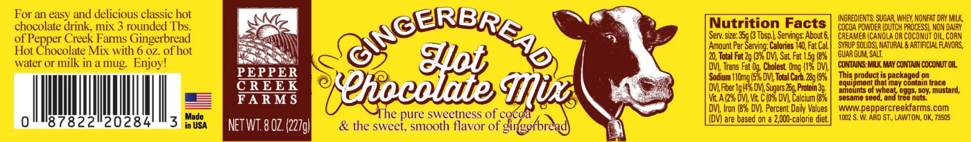 Oklahoma Hot Chocolate mix hot chocolate mix, best hot chocolate mix, healthy hot chocolate mix