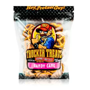 Candy Cane Gourmet Pretzel Treats